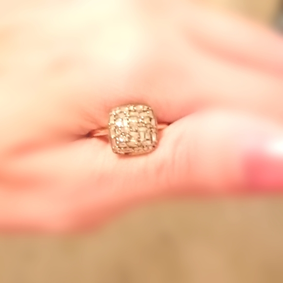Genuine Champagne diamond ring. - Picture 5 of 6